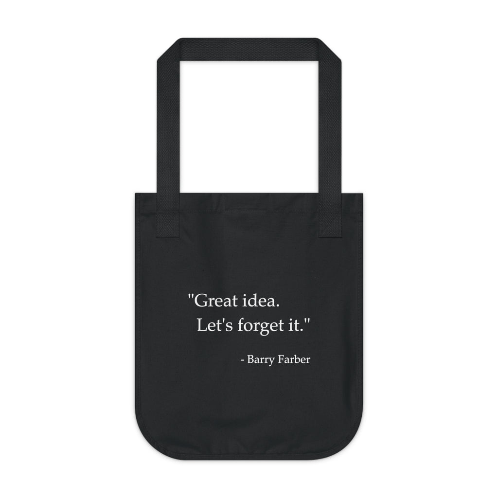 "Great Idea" Tote Bag (Organic Cotton)