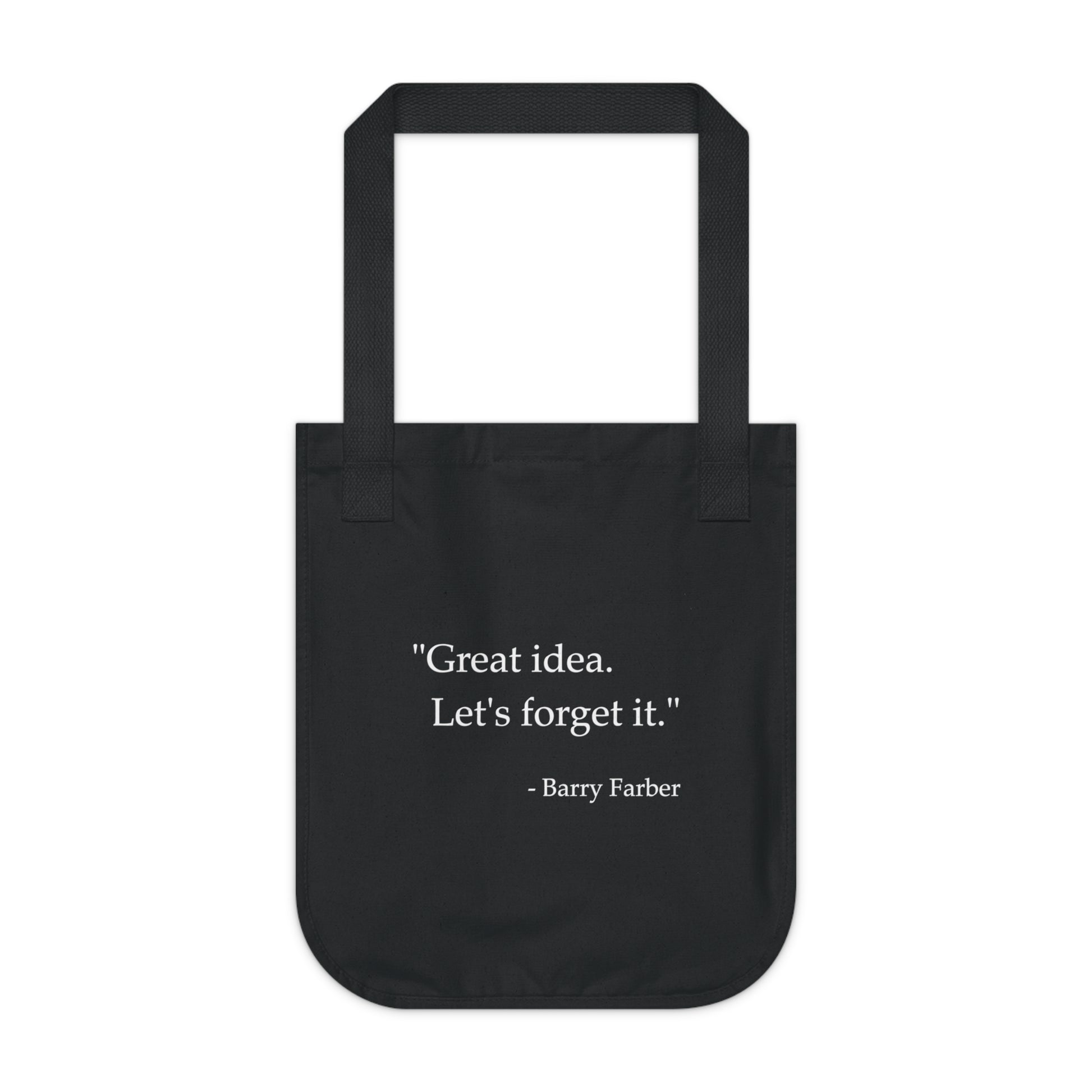 "Great Idea" Tote Bag (Organic Cotton)