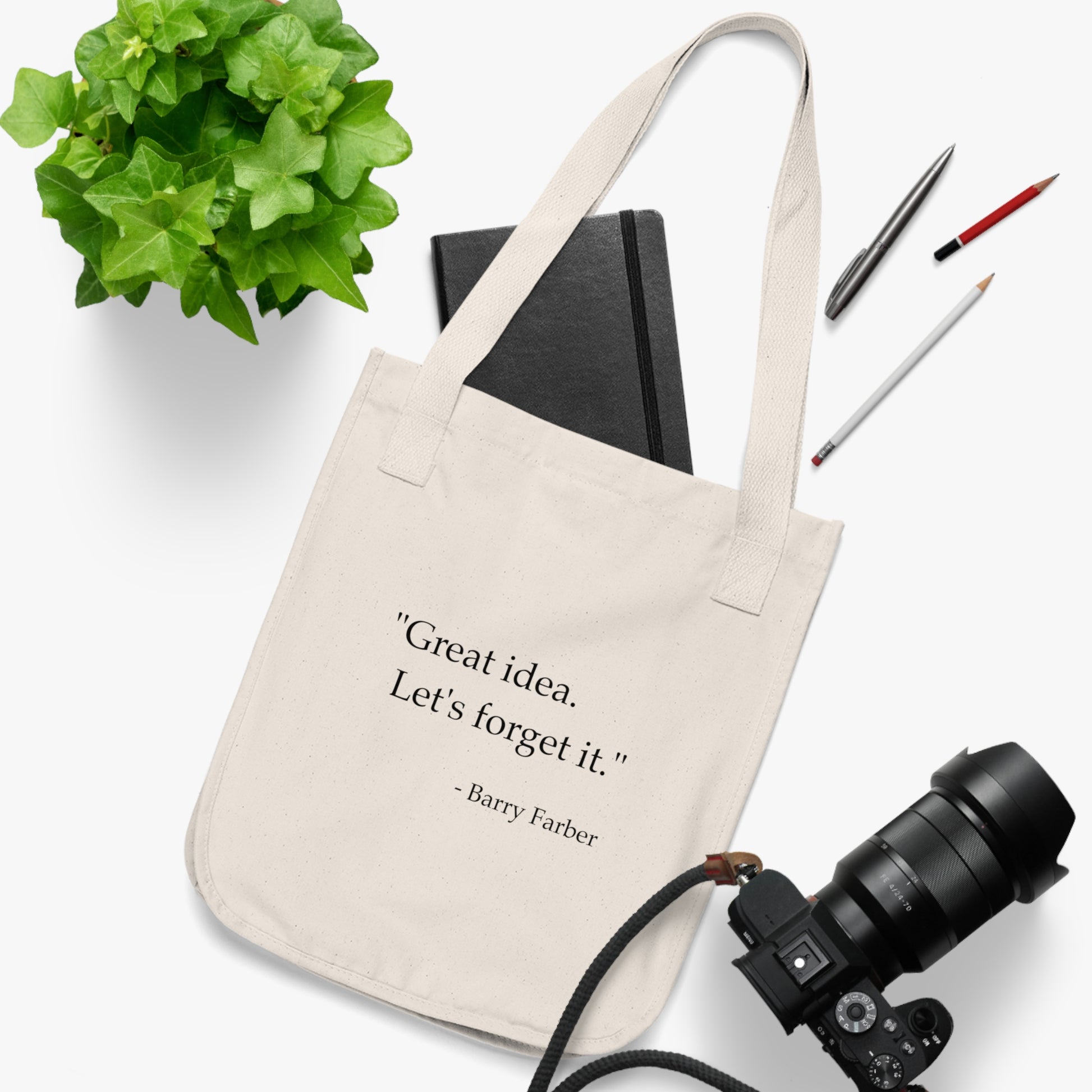 "Great Idea" Tote Bag (Organic Cotton)
