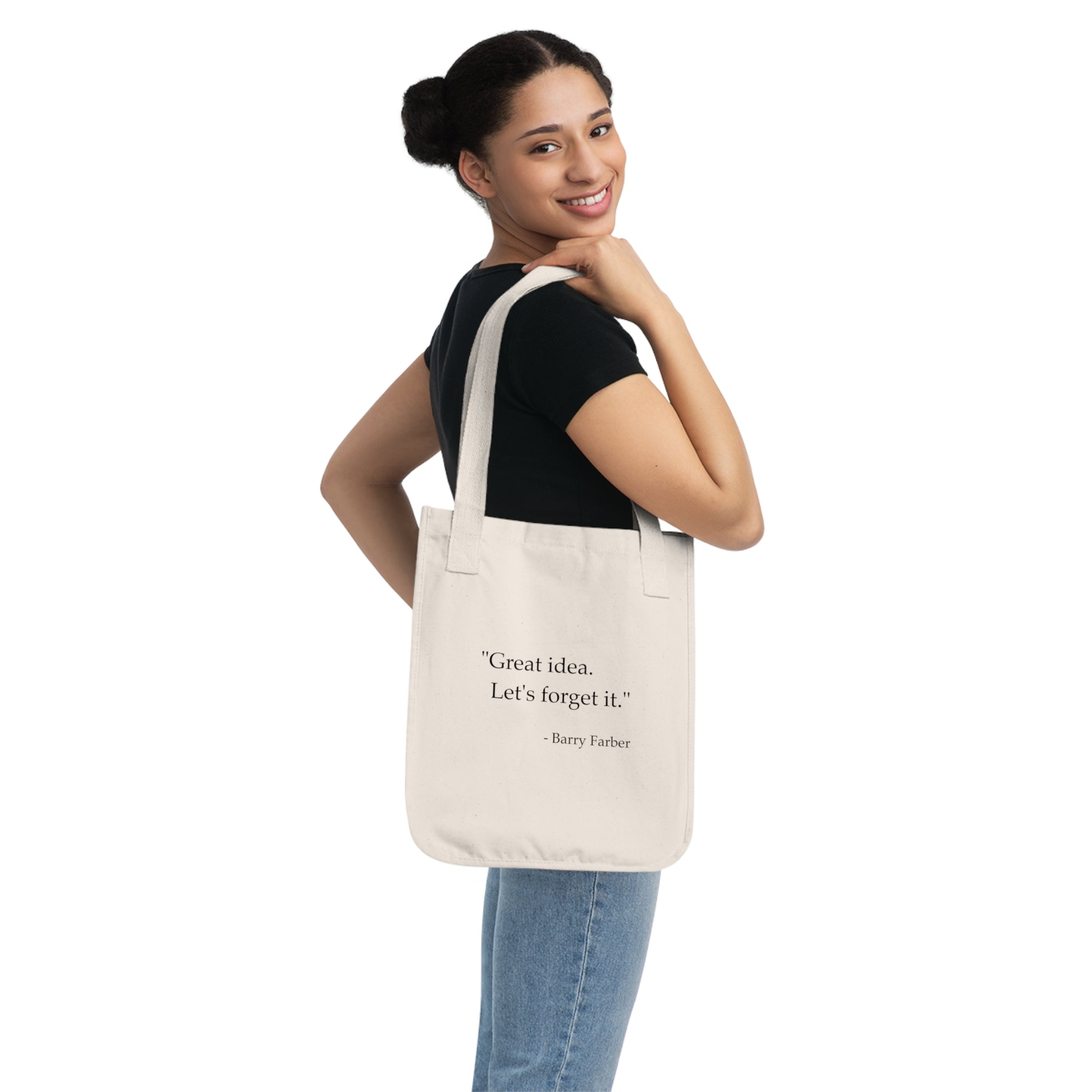 "Great Idea" Tote Bag (Organic Cotton)