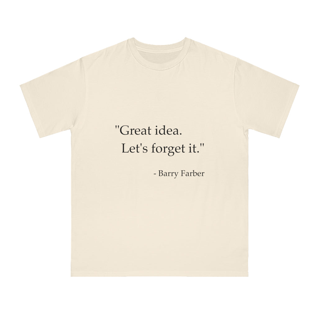 "Great Idea" T-Shirt (Organic Cotton)